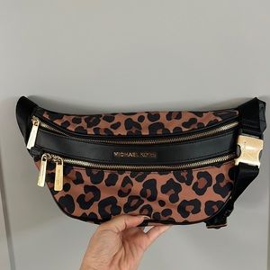 MK Leopard Fanny Pack